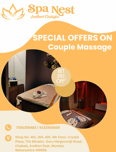 Couple Massage Offer at Spa Nest  Hinjawadi andheri east